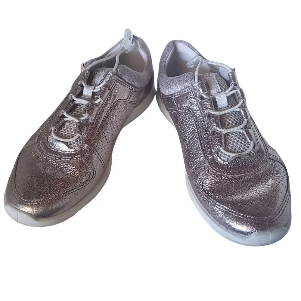 ECCO Women's Sense Trainers Toggle Fashion Sneaker Warm Grey, Size 6